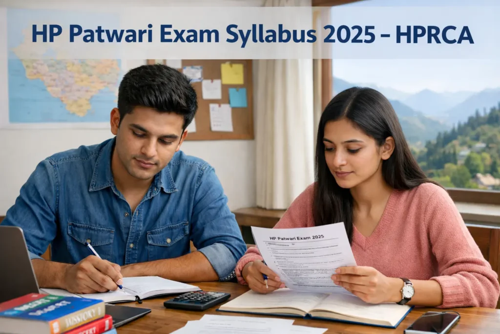 HP Patwari syllabus for HP Patwari exam
