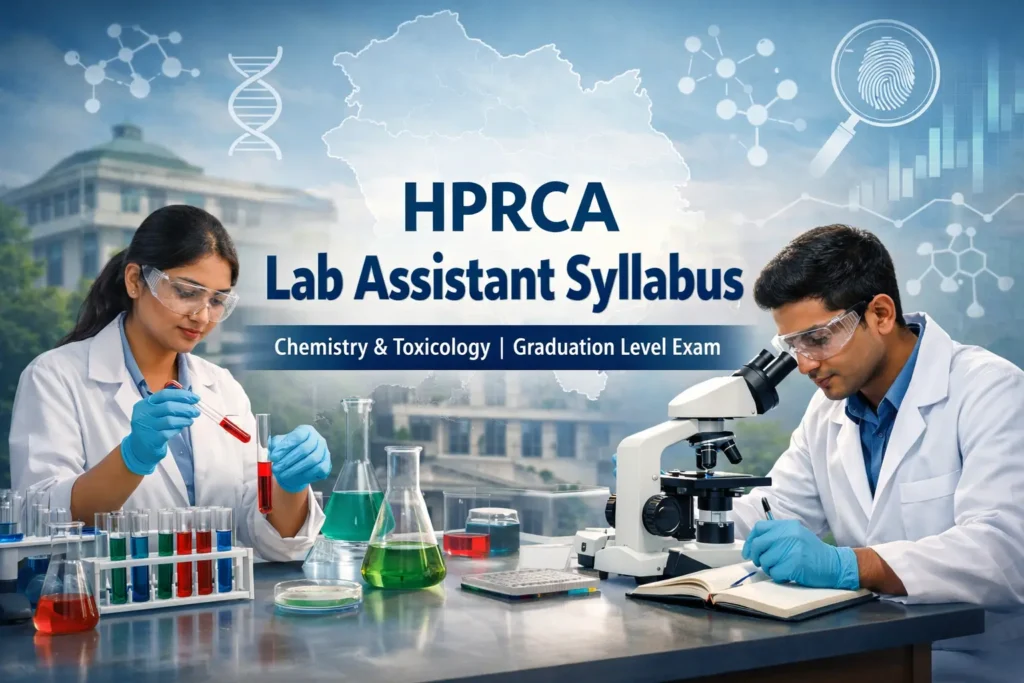 Syallbus for HPRCA Lab assistant syllabus 2025