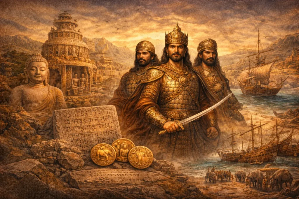 satvahana empire mcqs