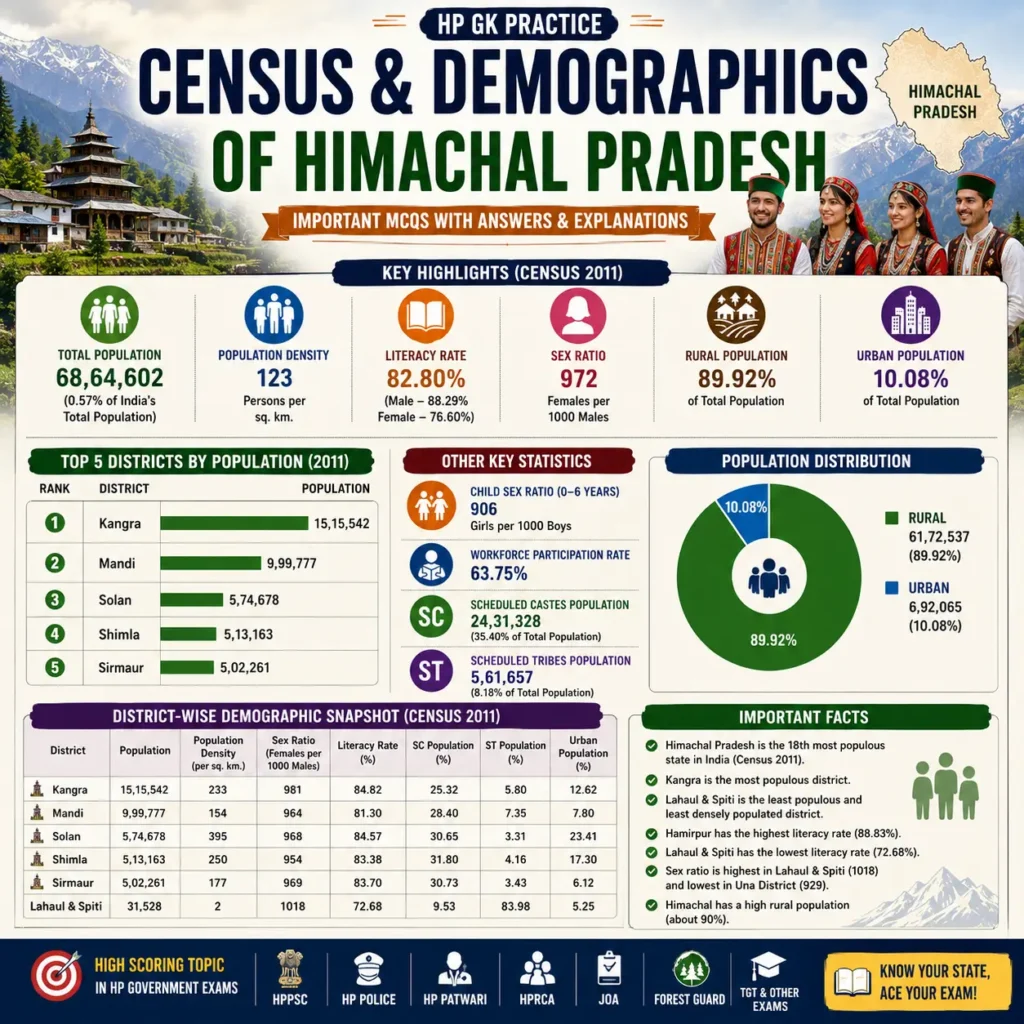 Census & Demographics of HP
