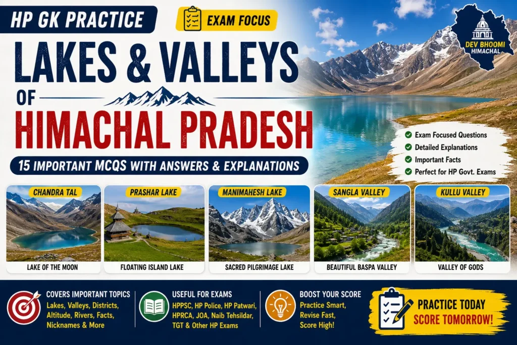 Lakes & Valleys of HP